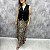 Saia midi evasê animal print Marcela - Imagem 4