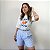 Shorts listrado alfaiataria Clarisse - Imagem 4