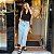 Saia jeans alongada Denim Zero DZ7301 - Imagem 1