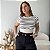 Blusa cropped listrada Nani - Imagem 1