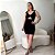Vestido curto com detalhe de laços Chiara - Imagem 1