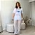 Calça pantalona de renda Mykonos - Imagem 4