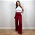 Calça pantalona em cetim Marjorie - Imagem 1