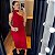 Vestido midi gola alta Alessandra - Imagem 2