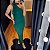Vestido midi gola alta Alessandra - Imagem 5