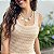 Vestido longo em modal vazado Milena - Imagem 3