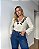 Blusa viscolinho bordada Miriam - Imagem 1