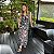 Vestido alcinhas em tule estampado Mariana - Imagem 1