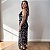 Vestido alcinhas em tule estampado Mariana - Imagem 5