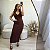Vestido midi canelado Melinda - Imagem 3