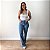 Calça wide leg jeans Denim Zero DZ20379 - Imagem 1