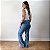 Calça wide leg jeans Denim Zero DZ20379 - Imagem 5