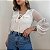 Blusa bata em chiffon Magda - Imagem 6