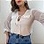 Blusa bata em chiffon Magda - Imagem 7