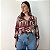 Blusa bata em chiffon Magda - Imagem 4