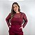 Blusa com transparência chevron Cassiana - Imagem 2