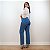 Calça reta jeans Denim Zero com espelhos DZ20998 - Imagem 4