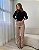 Calça flare em courino Magali - Imagem 1