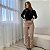 Calça flare em courino Magali - Imagem 3