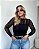 Blusa manga longa em renda Giulia - Imagem 1