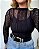 Blusa manga longa em renda Giulia - Imagem 2