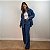 Calça flare jeans com rebites Isabeli - Imagem 1