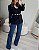 Calça flare jeans com rebites Isabele - Imagem 2