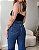 Calça flare jeans com rebites Isabele - Imagem 4