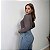 Blusa canelada com recorte frontal Esmeralda - Imagem 6
