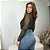 Body manga longa transpassado com lurex Lola - Imagem 3