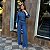 Calça wide leg jeans com strass Liana - Imagem 1