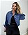 Jaqueta Jeans Cropped Com Strass Liana - Imagem 3