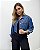 Jaqueta Jeans Cropped Com Strass Liana - Imagem 5