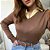 Blusa em modal com decote V Priscila - Imagem 2