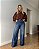 Calça pantalona jeans vintage Joana - Imagem 1