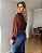 Calça pantalona jeans vintage Joana - Imagem 4