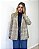 Blazer alongado alfaiataria xadrex Amanda - Imagem 5