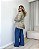 Blazer alongado alfaiataria xadrex Amanda - Imagem 2