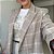 Blazer alongado alfaiataria xadrex Amanda - Imagem 2