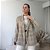 Blazer alongado alfaiataria xadrex Amanda - Imagem 6