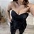 Corset sem alça em couro sintético Malu - Imagem 9