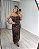 Vestido midi em tule animal print Betania - Imagem 7