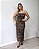 Vestido midi em tule animal print Betania - Imagem 6