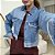 Jaqueta jeans cropped Denim Zero DZ9212 - Imagem 3