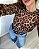 Blusa de tule animal print Betania - Imagem 1