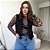 Blusa de tule animal print Betania - Imagem 5