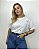 T-shirt oversized com aplicação de ilhós Jamile - Imagem 1