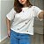 T-shirt oversized com aplicação de ilhós Jamile - Imagem 2