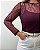 Blusa Em Renda Mangas Longas Jasmine - Imagem 5