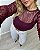 Blusa Em Renda Mangas Longas Jasmine - Imagem 1